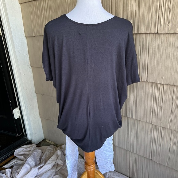 *SIZES ADDED*NWT Enti Clothing super soft smoke blue dolman style - Picture 3 of 3